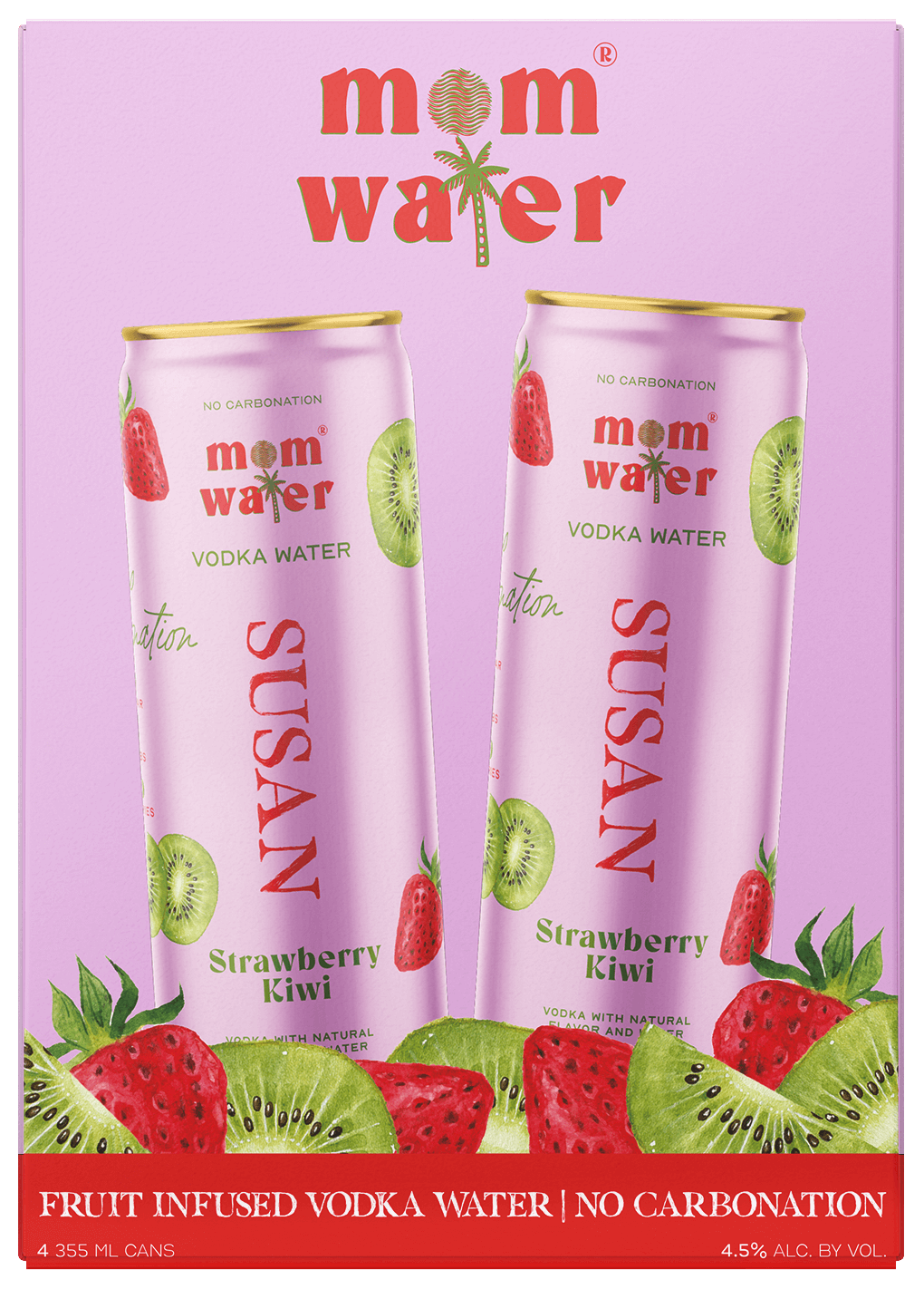 Susan - Strawberry Kiwi Vodka Water | Non-Carbonated Alcoholic Drink Susan - Strawberry Kiwi Vodka Water | Non-Carbonated Alcoholic Drink