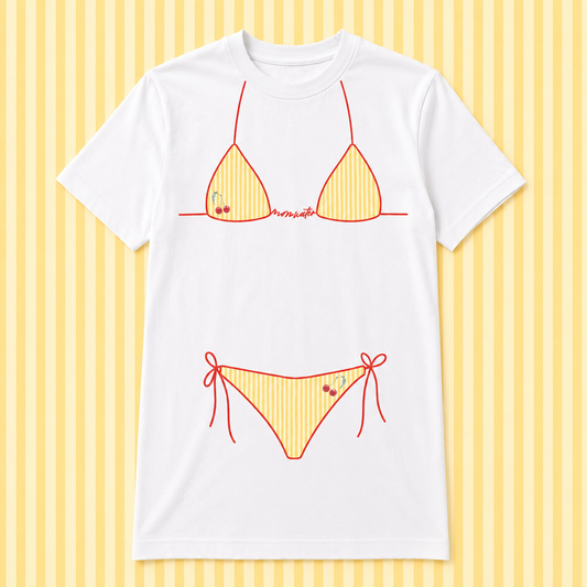 Mom Water Bikini Tee