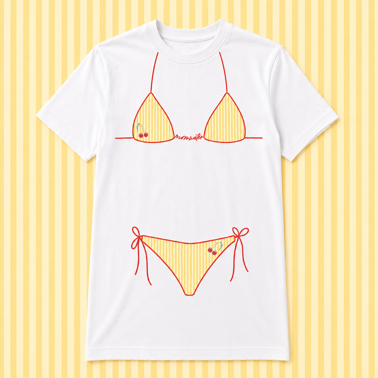 Mom Water Bikini Tee